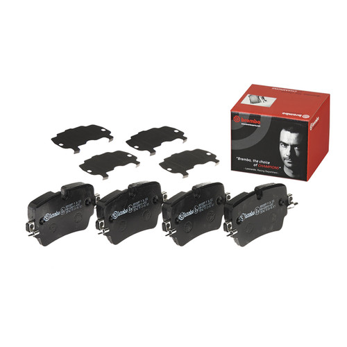 PRIME Low-Met Brake Pad Set for 2014-2023 Jaguar (F-Type, XJR, XJ, XJR575) P36033 - back view