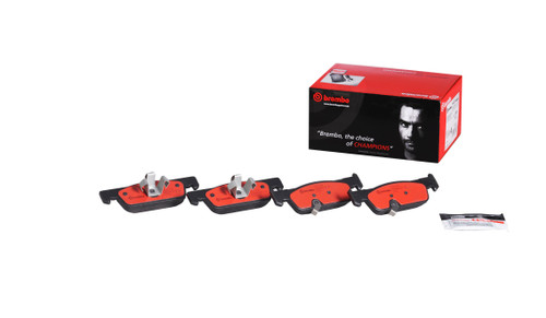 PRIME Ceramic Brake Pad Set for 2016-2019 Smart (Fortwo, EQ fortwo) P50137N - front view