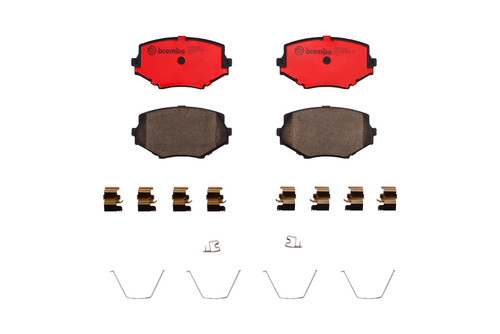 PRIME Ceramic Brake Pad Set for 1994-2005 Mazda (Miata) P49020N - front view