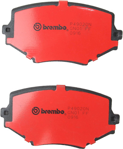 PRIME Ceramic Brake Pad Set for 1994-2005 Mazda (Miata) P49020N - back view