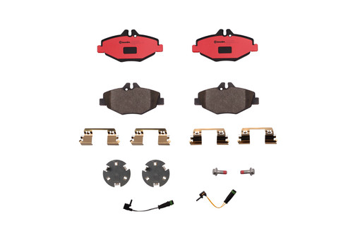 PRIME Ceramic Brake Pad Set for 2003-2009 Mercedes-Benz (E320, E350) P50049N - top view