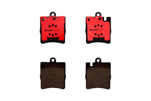 PRIME Ceramic Brake Pad Set for 1996-2011 Mercedes-Benz (C230, C240, C32 AMG, C320) P50033N - top view