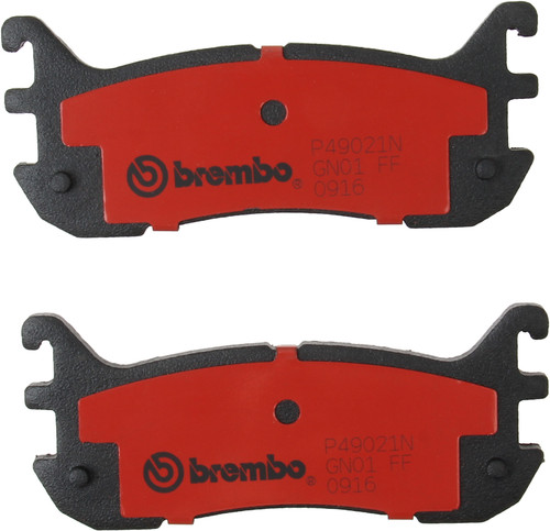 PRIME Ceramic Brake Pad Set for 1994-2005 Mazda (Miata, Protege) P49021N - back view