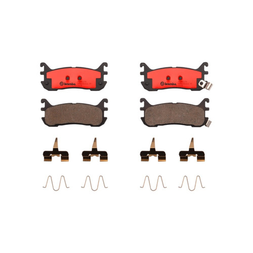 PRIME Ceramic Brake Pad Set for 1994-2005 Mazda (Miata, Protege) P49021N - alternate view