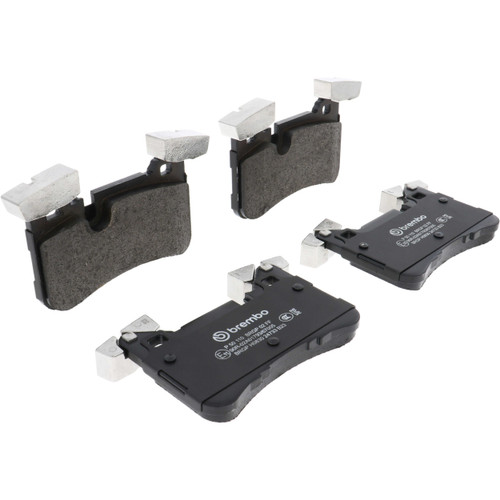 PRIME Low-Met Brake Pad Set for 2010-2018 Mercedes-Benz (E63 AMG, C63 AMG, CLS63 AMG, CLS63 AMG S) P50110 - angled view