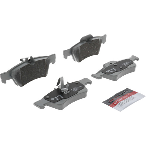 PRIME Ceramic Brake Pad Set for 2003-2018 Mercedes-Benz (CL500, E320, E500, S430) P50052N - angled view