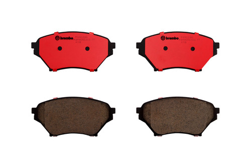 PRIME Ceramic Brake Pad Set for 2001-2005 Mazda (Miata) P49029N - front view