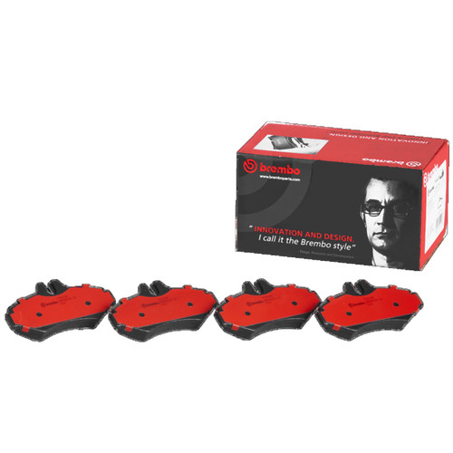 PRIME Ceramic Brake Pad Set for 2002-2018 Mercedes-Benz/Dodge (G500, G55 AMG, Sprinter 2500, Sprinter 3500) P50020N - kit contents