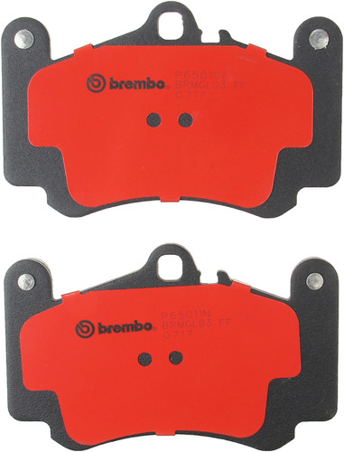 PRIME Ceramic Brake Pad Set for 2001-2012 Porsche (911) P65011N - back view