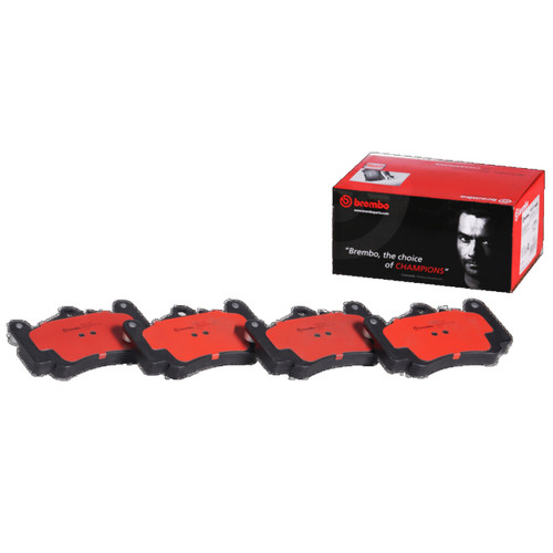 PRIME Ceramic Brake Pad Set for 2001-2012 Porsche (911) P65011N - kit contents