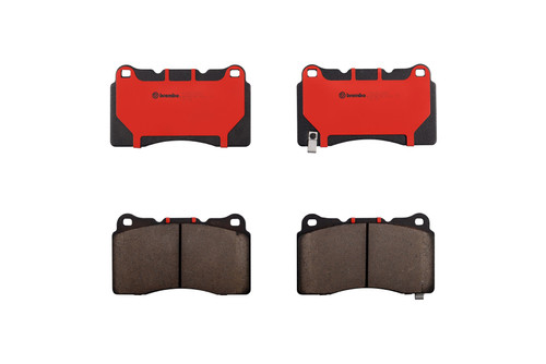PRIME Ceramic Brake Pad Set for 2003-2021 Mitsubishi/Subaru/Buick (Lancer, Impreza, Regal, XTS) P54039N - top view