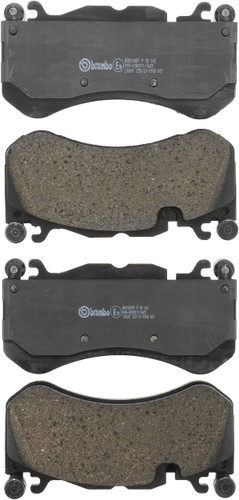 PRIME Low-Met Brake Pad Set for 2007-2020 Mercedes-Benz (SL65 AMG, CLS63 AMG, E63 AMG, SL55 AMG) P50142 - kit contents