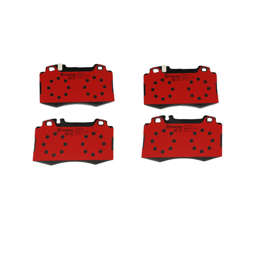 PRIME Ceramic Brake Pad Set for 1999-2012 Mercedes-Benz (C230, C240, CL500, C320) P50041N - back view