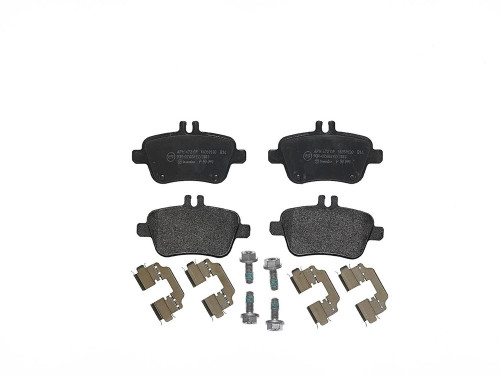 PRIME Low-Met Brake Pad Set for 2014-2018 Mercedes-Benz (CLA250) P50091 - back view