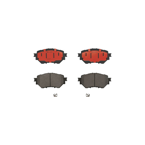 PRIME Ceramic Brake Pad Set for 2014-2018 Mazda (3) P49052N - kit contents