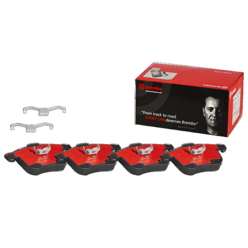 PRIME Ceramic Brake Pad Set for 2003-2011 Saab (9-3) P59046N - kit contents