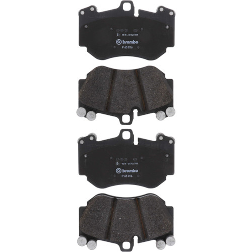 PRIME Low-Met Brake Pad Set for 2005-2015 Porsche/Audi (Cayenne, R8, RS5) P65016 - kit contents