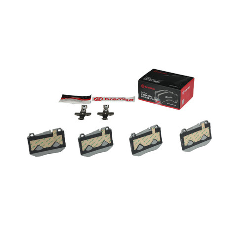 PRIME Ceramic Brake Pad Set for 2017-2023 Mercedes-Benz (GLC300, E350) P50145N