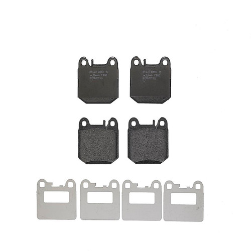 PRIME Low-Met Brake Pad Set for 2000-2005 Mercedes-Benz (ML430, ML500, ML55 AMG) P50043 - front view