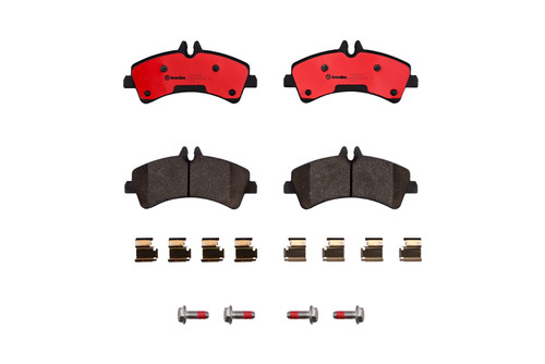 PRIME Ceramic Brake Pad Set for 2007-2018 Dodge/Mercedes-Benz (Sprinter 3500, Sprinter 3500XD) P50060N - front view