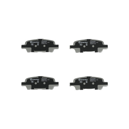 PRIME Ceramic Brake Pad Set for 2009-2020 Nissan/Suzuki/INFINITI (Murano, Maxima, Grand Vitara, Altima) P56068N - back view