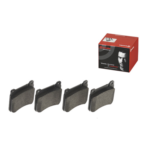 PRIME Low-Met Brake Pad Set for 2004-2011 Mercedes-Benz (C230, C240, C320, CLK350) P50073 - front view
