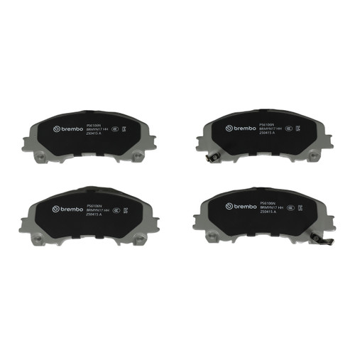 PRIME Ceramic Brake Pad Set for 2014-2025 INFINITI/Nissan (Q50, Rogue, QX50, Q60) P56106N - back view
