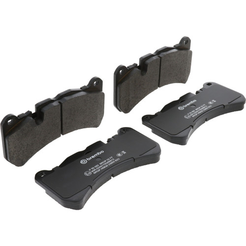 PRIME Low-Met Brake Pad Set for 2005-2010 Mercedes-Benz (CLK55 AMG, SLK55 AMG, CLK63 AMG) P50092 - angled view