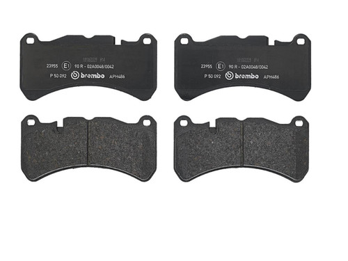 PRIME Low-Met Brake Pad Set for 2005-2010 Mercedes-Benz (CLK55 AMG, SLK55 AMG, CLK63 AMG) P50092