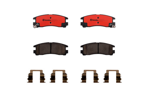 PRIME Ceramic Brake Pad Set for 1988-2012 Chrysler/Dodge/Eagle (Sebring, Avenger, Stealth, Stratus) P54012N - top view
