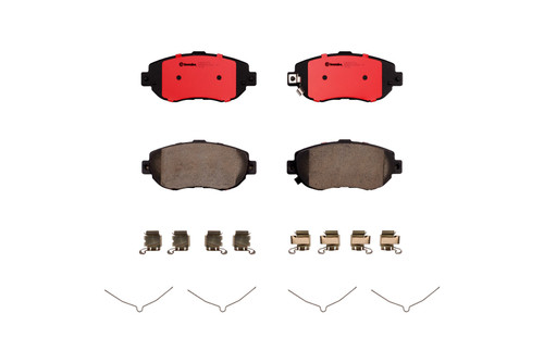 PRIME Ceramic Brake Pad Set for 1986-2010 Lexus/Toyota (GS300, GS400, GS430, IS300) P83037N - top view