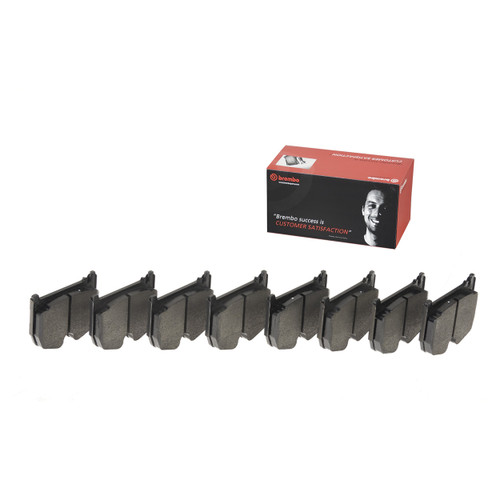 PRIME Low-Met Brake Pad Set for 2003-2009 Mercedes-Benz (CL55 AMG, S55 AMG, SL55 AMG, E55 AMG) P50062 - front view