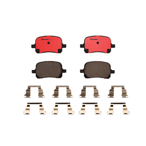 PRIME Ceramic Brake Pad Set for 1997-2004 Lexus/Toyota (ES300, RX300, Avalon, Camry) P83040N - alternate view