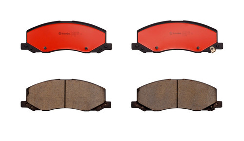 PRIME Ceramic Brake Pad Set for 2010-2011 Saab (9-5) P59058N - top view
