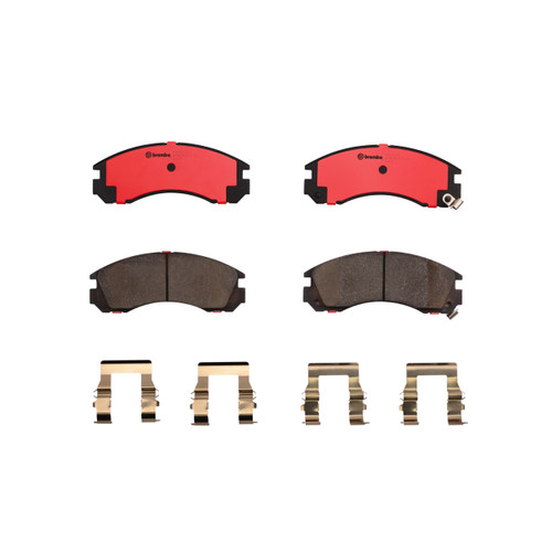 PRIME Ceramic Brake Pad Set for 1991-2014 Dodge/Eagle/Plymouth (Stealth, Talon, Laser, 3000GT) P54017N - alternate view