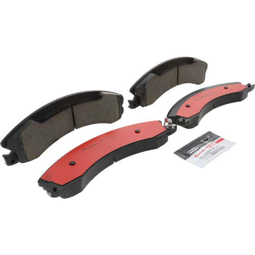 PRIME Ceramic Brake Pad Set for 2012-2024 Nissan (NV1500, NV2500, NV3500, TITAN XD) P56124N - angled view