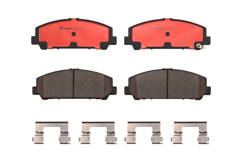 PRIME Ceramic Brake Pad Set for 2006-2024 INFINITI/Nissan/Suzuki (QX56, Armada, TITAN, Equator) P56079N - front view