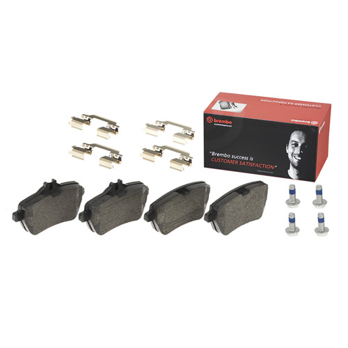 PRIME Low-Met Brake Pad Set for 2013-2021 Mercedes-Benz (SL550, S550, SL400, S550e) P50103 - front view
