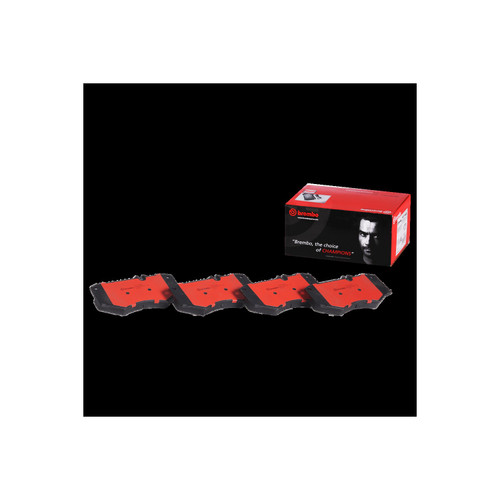 PRIME Ceramic Brake Pad Set for 2002-2018 Mercedes-Benz (G500, G55 AMG, G550) P50134N - back view