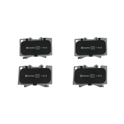 PRIME Ceramic Brake Pad Set for 1998-2007 Lexus/Toyota (LX470, Land Cruiser) P83048N - back view
