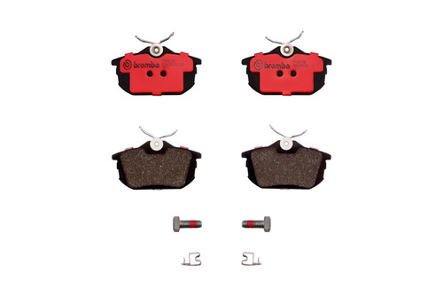PRIME Ceramic Brake Pad Set for 2000-2004 Volvo (S40, V40) P54023N - top view