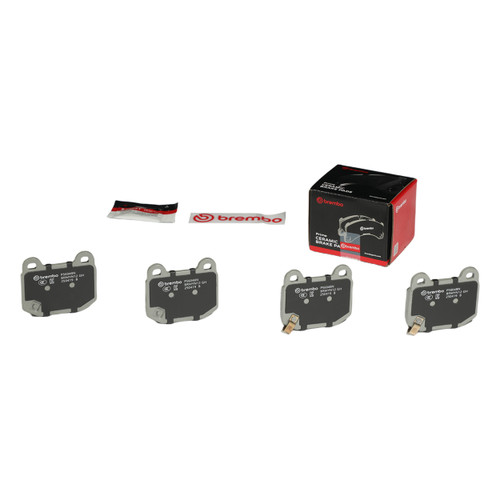 PRIME Ceramic Brake Pad Set for 2003-2020 Nissan/Mitsubishi/INFINITI (350Z, Lancer, G35, Impreza) P56048N