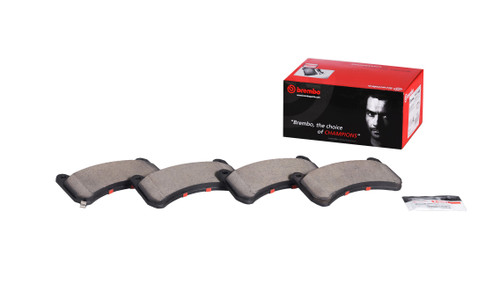 PRIME Ceramic Brake Pad Set for 2008-2014 Lexus (IS F) P83146N - back view