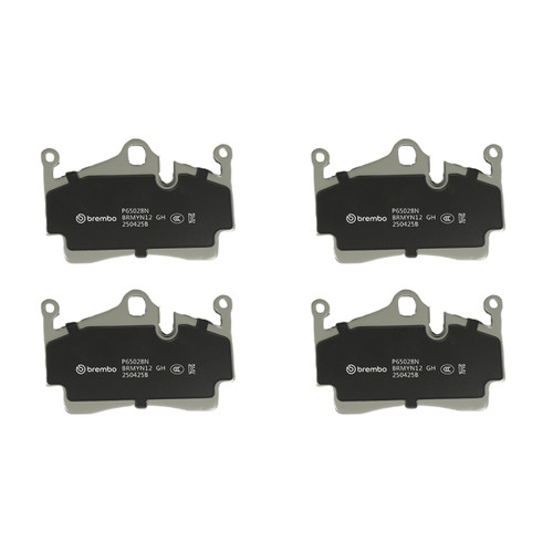 PRIME Ceramic Brake Pad Set for 2005-2023 Porsche (Boxster, Cayman, 718 Boxster, 718 Cayman) P65028N - back view