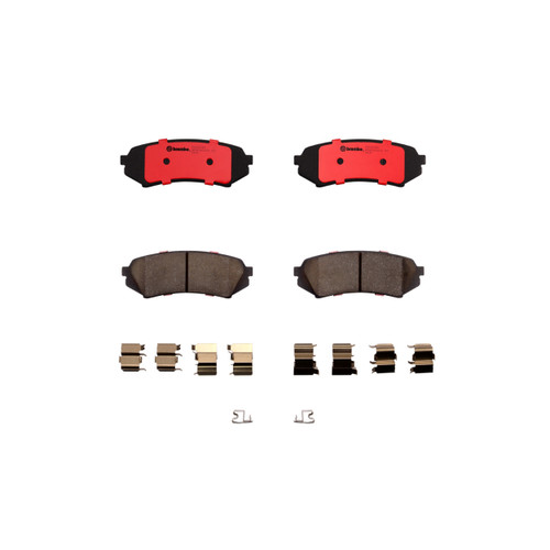 PRIME Ceramic Brake Pad Set for 1998-2007 Lexus/Toyota (LX470, Land Cruiser) P83049N - alternate view