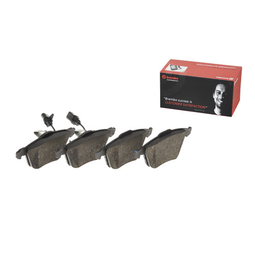PRIME Low-Met Brake Pad Set for 2001-2009 Audi (A6 Quattro, Allroad Quattro, A6, S6) P85056 - front view