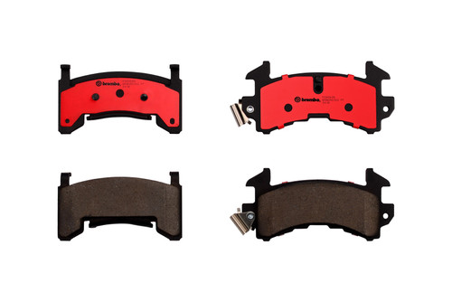 PRIME Ceramic Brake Pad Set for 1984-2002 Isuzu/Buick/Cadillac (Hombre, Regal, Riviera, Eldorado) P59063N - front view