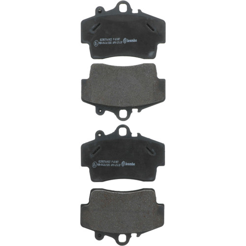 PRIME Low-Met Brake Pad Set for 1997-2008 Porsche (Boxster, Cayman) P65007 - kit contents
