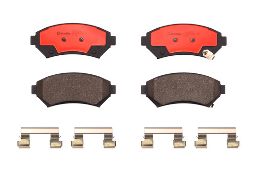 PRIME Ceramic Brake Pad Set for 1997-2005 Buick/Cadillac/Chevrolet (Century, DeVille, Eldorado, Seville) P59028N - front view