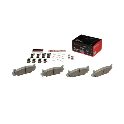 PRIME Ceramic Brake Pad Set for 2007-2018 Toyota/Lexus (Camry, ES350, Avalon, ES300h) P83117N - packaging